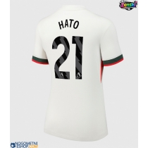 Ženski Nogometni dresi Chelsea Jorrel Hato #21 Gostujoči 2025-26 Kratek Rokav